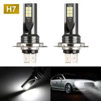 2Pcs H4 H7 H11 H8 H9 H16JP H3 H1 Led Car Lamps Fog Light Bulbs 9005 9006 Auto Driving Headlamp 3030 Chip 12V 24V 80W Headlights Bulbs  LEDs  HIDs