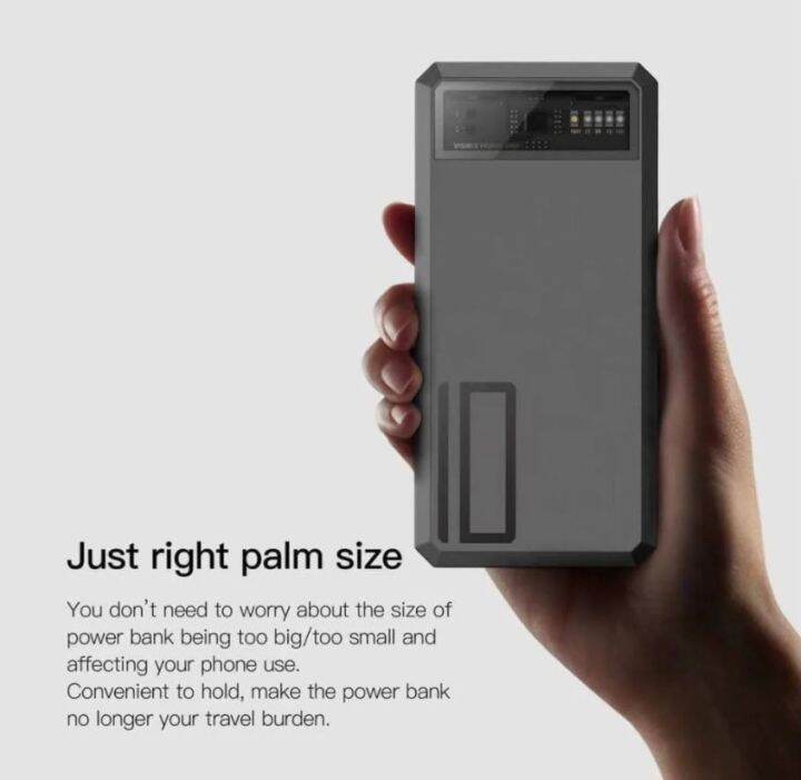 ELOOP E53 POWERBANK 10000MAH PD20W VISIBLE POWER BANK | Lazada