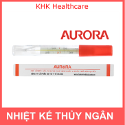 Nhiệt kế thủy ngân gia đình Aurora đo nhiệt độ cơ thể độ chính xác cao dễ