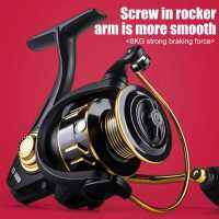 ล้อตกปลาน้ำเค็ม Professional Spinning Fishing Reel ลากสูงสุด8KG อุปกรณ์เสริม Smooth ขาออกสำหรับ Sea Pole Remote Casting