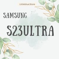 Littleblue.store - Samsung S23Ultra - เคสลายดอกไม้ ผลไม้ ทะเล - กันกระแทกใส