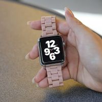 สายรัดสำหรับสายคาด Apple Watch 45มม. 44มม. 49มม. 40มม. 41มม. 38มม. 45กำไลข้อมือแสตนเลสหัวเข็มขัดเหล็ก Iwatch Series 7 6 3 Se 8สายรัดพิเศษ