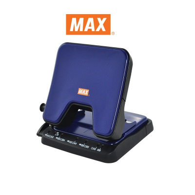 MAX ตราแม็กซ์ เครื่องเจาะกระดาษ DP-35T - สีน้ำเงิน