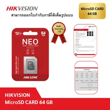 Memoria Micro SD 64GB TF-C1 Class 10 Hikvision –