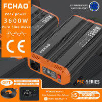 FCHAO อินเวอร์เตอร์เพียวไซน์เวฟ3600วัตต์แรงดันเอาต์พุต220V 230V 240V ความถี่50HZ 60HZ ขายดีหม้อแปลงไฟฟ้าบ้านแผงโซล่ารถยนต์