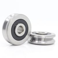 V Groove Sealed Ball Bearing (2PCS)  8*37*11*3 8*40*14 8*42*14 mm Pulley Wheel Bearings V7/6/9/7/6/3Guide Track Rlooer Bearing