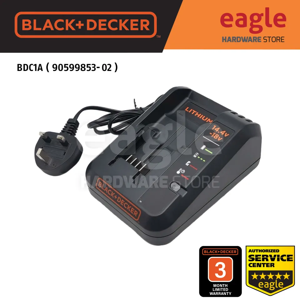 Black & Decker BDC1A-GB ( 90599853-02 ) 14.4 ~ 18/20V Fast Charger