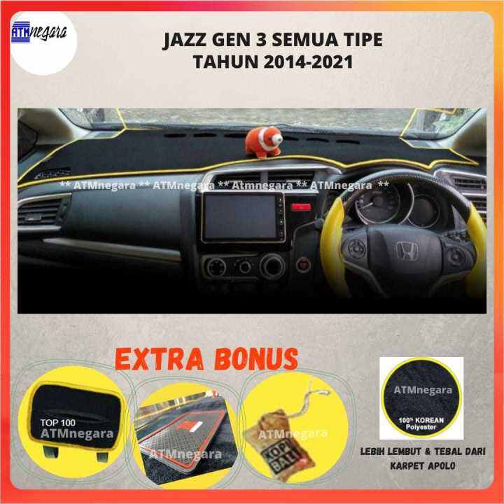 Cover Dashboard Mobil Jazz Gk5 Pelindung Alas Dashboard Aksesoris mobil