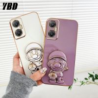 เคสโทรศัพท์ซูเปอร์มาริโอลายการ์ตูนพับเป็นขาตั้ง YBD เข้ากันได้กับ Infinix Hot 20 5G X666 X666B เคสฝาหลัง TPU นิ่ม