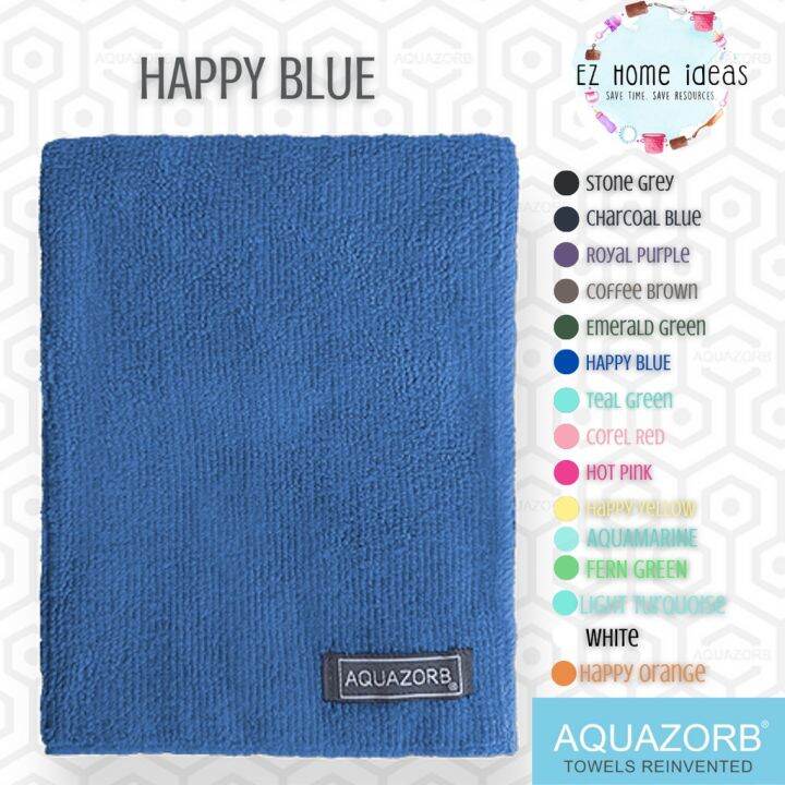 AQUAZORB Fingertips Towel / Hand Towels 50 x 28 cm are sized small