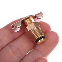 1pc Brass Air Compressor Water Drain Valve1/4 quot; NPT 30x24mm For Piston Compressor