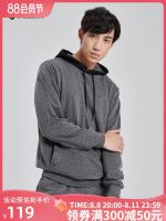 2023 High quality new style Joma Homer mens knitted sweater spring new fashion long-sleeved sports running patch pocket hooded jacket sweater