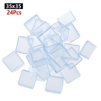 ▫┅ 24Pcs Transparent PVC Table Chair Leg Caps Floor Protectors Non-slip Furniture Feet Protection Table Feet Cover Pads