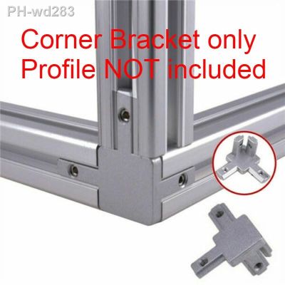 Aluminum Profile Right-angle Connector T-profile L-shape 3-way Hidden Bracket 20 30 40 Bracket Connector 90 deg Inside Corner