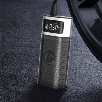 Wireless Mini Car Tire Inflator 150PSI Portable Air Compressor Motorcycle Bicycle Tire Air Filling Metal Electric Air Pump Air Compressors  Inflators