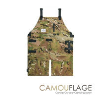 Naturehike Thailand ชุดเอี๊ยมช่างแคมป์ปิ้ง Canvas-Outdoor Camping Apron