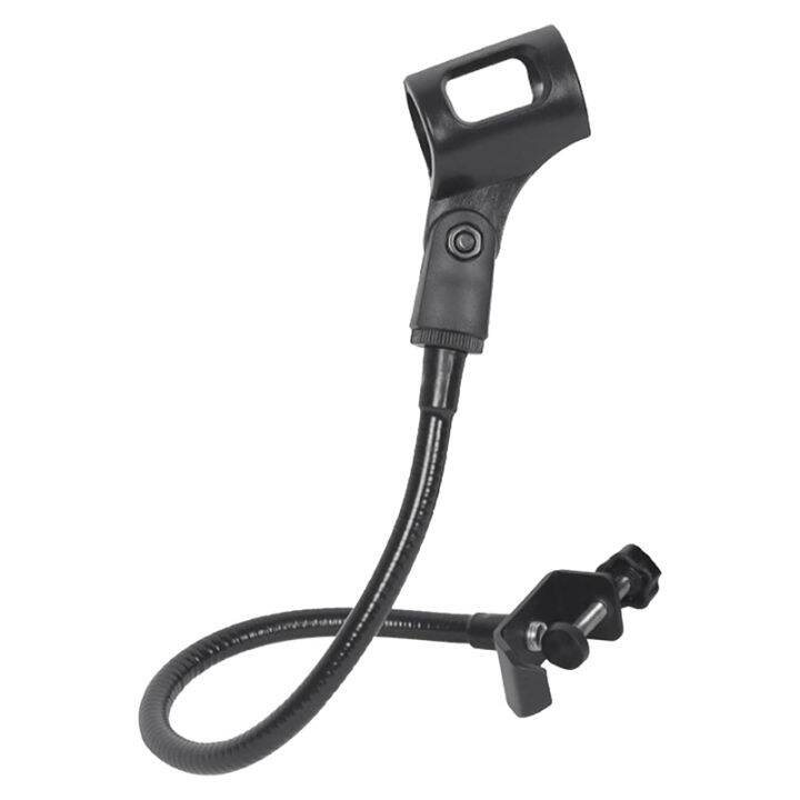 Mic Flexible Gooseneck Clamp 360 Degree Flexible Gooseneck Microphone