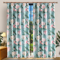 Curtain ( 120*160 // 120*220ซม. ) ผ้าม่านประตู ผ้าม่านหน้าต่าง ผ้าม่านโปร่ง แบบบาง เป็นแบบสอด