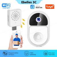 Tuya Smart Video Doorbell HD Outdoor Wireless Door Bell Night Vision WiFi Camera Video Intercom Smart Life Security Protection