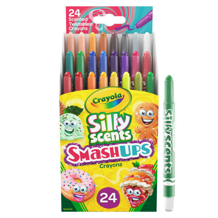 Crayola Silly Scents Smash Ups 24ct. Mini Crayons | Lazada PH