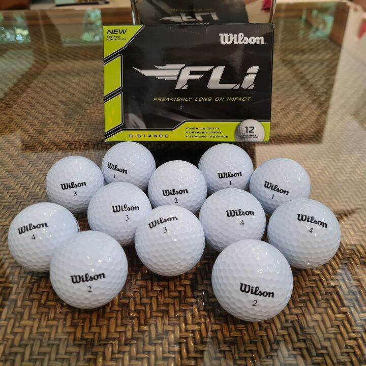 Wilson FLI Golf Balls (Value for Money Golf Ball) Lazada PH