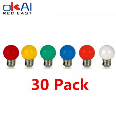 LED color bulb red light green blue warm yellow orange pink purple Christmas decoration bar energy-saving lamp