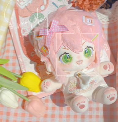 Game Ensemble Stars あんさんぶるスターズ! Tori Himemiya Pink Cute Girl Cosplay 20CM Soft Plush Doll Doll Dress Up Clothes Plushie Pillow