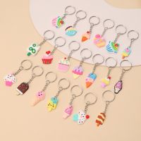 【YF】✶❀♟  20pcs Keychain Fashion Accessories Chain Women Cartoon Gifts