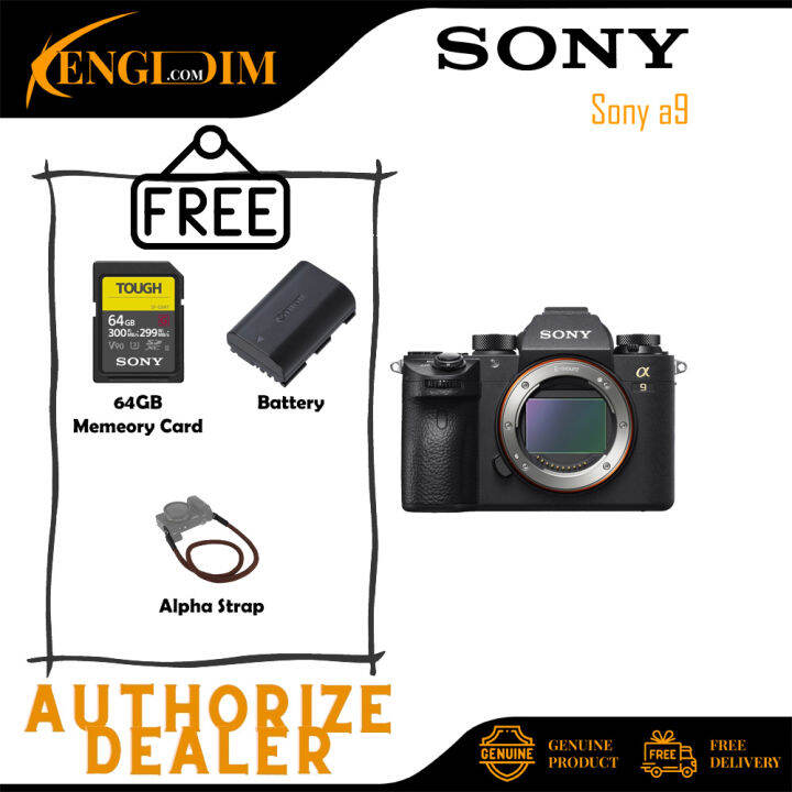 sony alpha a9 mirrorless digital camera body