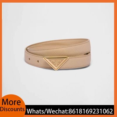 Top Grade Quality Belts 20mm Womens Fashion Leather Belt Golden/Silver Buckle Belts With Original Box