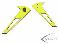 MSH41228 Vertical fin sticker - Yellow