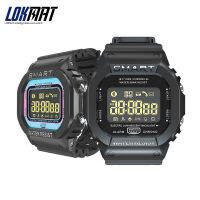 LOKMAT MK22 นาฬิกาอัจฉริยะกันน้ำ IP68 กีฬากลางแจ้งผลักดันข้อมูลบลูทูธ smart watchhot