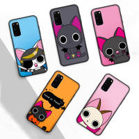 13GT Animation Nyanpire อ่อนนุ่ม เคสโทรศัพท์ หรับ OPPO  ปก (Black)