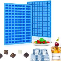 Square Ice Cube Tray Silicone Mold For Candy Chocolate Gummy Maker Glacon Kitchen Accessories Gadget Accesorios De Cocina Mould Bread Cake  Cookie Acc