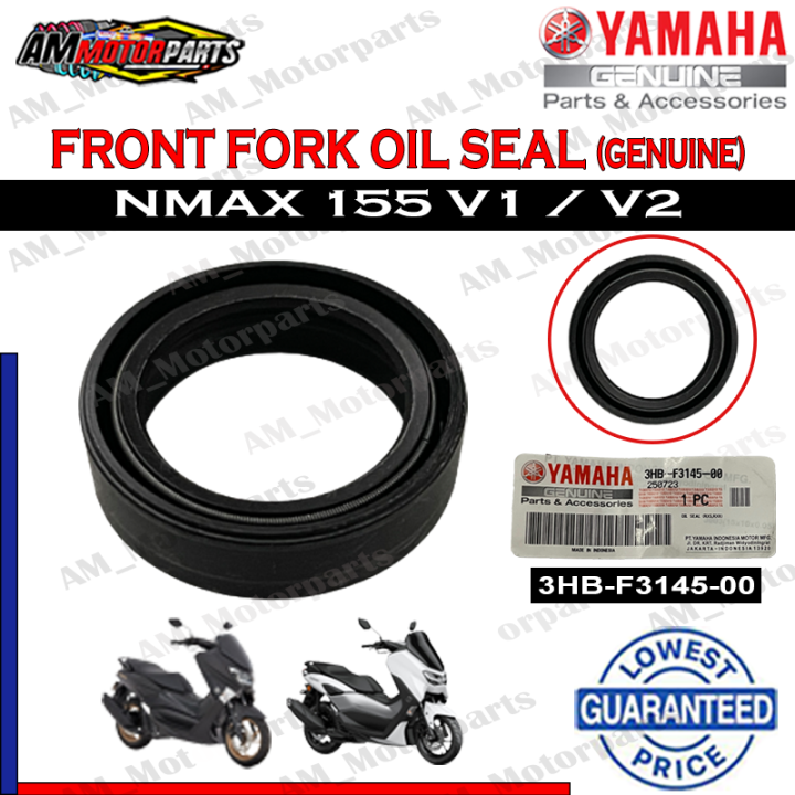 YAMAHA FRONT FORK OIL SEAL FOR NMAX 155 V1/V2 (3HBF314500) YAMAHA GENUINE PARTS Lazada PH