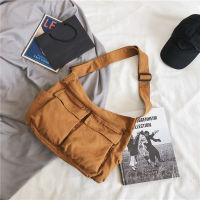 Large Capacity Canvas Shoulder Bags Solid Soft Denim Leisure Or Travel Bag for Women Fashion Fatchels Winter Package 2020