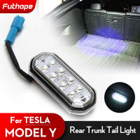 Futhope Replacement LED Trunk For Tesla Model Y 8LED Beads Ultra-Bright Easy-Plug Lighting Upgrade LEDs Light Bulbs Kit Car