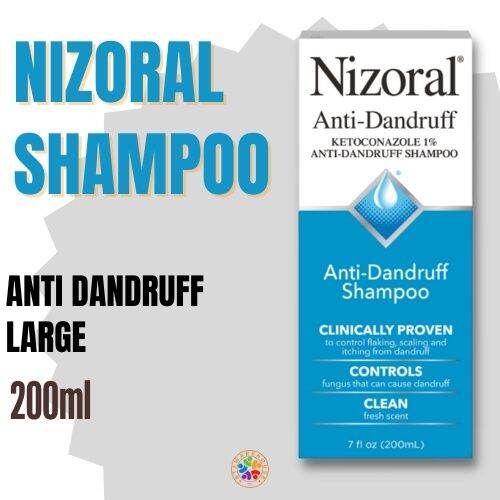 Nizoral A-D Ketoconazole Anti-Dandruff Shampoo, 7 fl.oz/200ml | Lazada PH