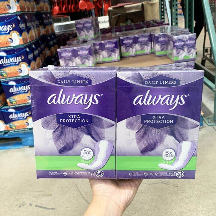 Spot Canadian Always sanitary pads 50 pieces ultrathin dry and