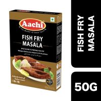 ?Product of UAE? (3 Pcs) Aachi Fish Fry Masala 50g ++ อาชิ ผงปลาทอดมาซาล่า 50 กรัม