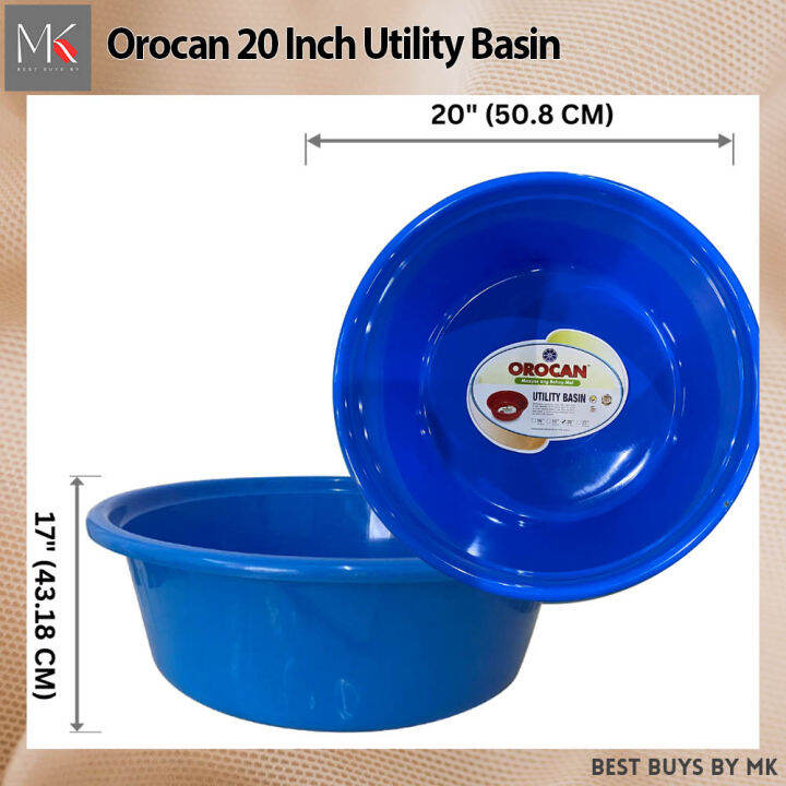 Orocan Utility Basin 20 inch utility basin, 20-inch basin, utility sink ...