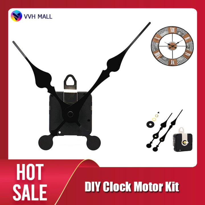 [VVH MALL] 16mm Quartz DIY Wall Clock Motor Kit Movement Mechanism Big