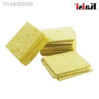 △○ 10/20/50/100pcs Soldering Iron Sponge Electric Welding Cleaner Cleaning Pads High Temperature Welding Sponge for Soldering Tools