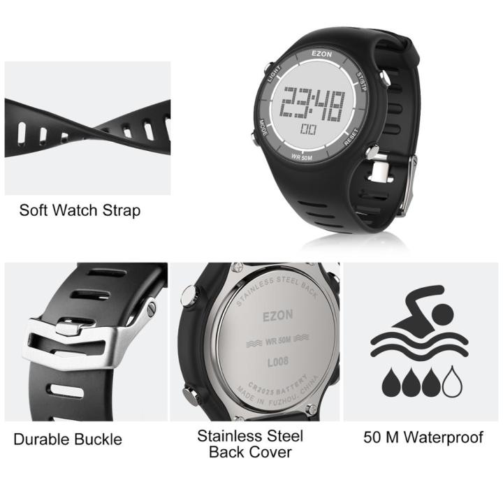 mens-digital-sport-watch-for-outdoor-running-with-alarm-clock-stopwatch-and-countdown-timer-50m-waterproof-ezon-l008