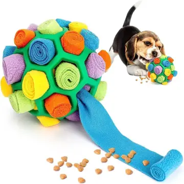 Interactive Dog Puzzle Toys Dog Sniffing Ball Slow Feeder Training  Educational Toy Encourage Natural Foraging Portable Dog Toys
