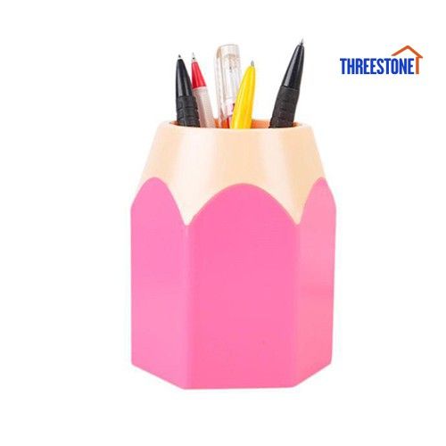 ready-stock-free-shipping-color-creative-custom-plastic-pencil-head-shape-student-pen-holder