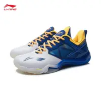 รองเท้าเล่นกีฬาแบดมินตันของผู้ชาย AYZQ009ป้องกันการลื่นรองเท้าแบดมินตัน Li Ning