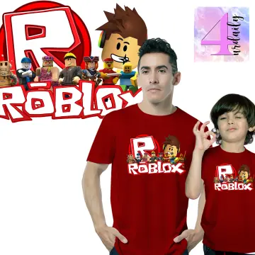 Roblox Characters Kids T-Shirt Girls Boys Gamer Gaming Tee Top Children