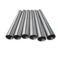 Titanium tube 1mm 1.2mm 1.5mm wall thickness TA2 pure Ti 3845mm Outer diameter light metre 155mm long 1pcs