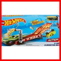 สินค้าขายดี!!! Hot Wheels 4-Lane Elimination Race Track รางแข่งรถ Hotwheels รถของเล่น รถโมเดล 1:64 รุ่น GDY60 #ของเล่น โมเดล ทะเล ของเล่น ของขวัญ ของสะสม รถ หุ่นยนต์ ตุ๊กตา สวนน้ำ สระน้ำ ฟิกเกอร์ Model